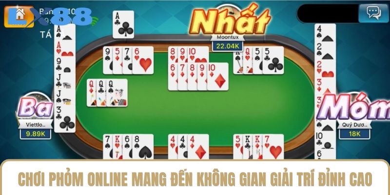 Chơi phỏm online mang đến không gian giải trí đỉnh cao Chơi phỏm online mang đến không gian giải trí đỉnh cao