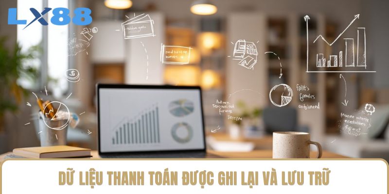 Dữ liệu thanh toán được ghi lại và lưu trữ Dữ liệu thanh toán được ghi lại và lưu trữ
