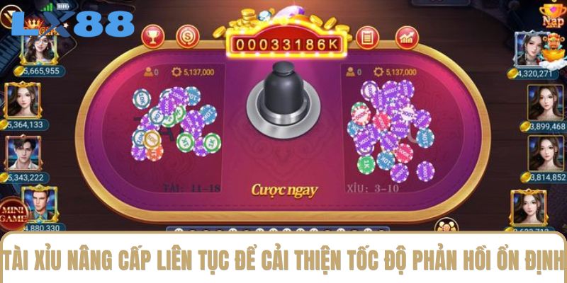Tài xỉu nâng cấp liên tục để cải thiện tốc độ phản hồi và ổn định Tài xỉu nâng cấp liên tục để cải thiện tốc độ phản hồi và ổn định